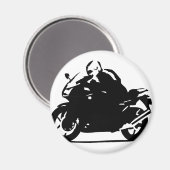 Motorrad Magnet (Vorderseite/Rückseite)