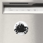 Motorrad Magnet (In Situ (Geschirrspüler))