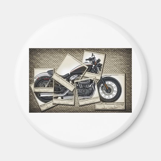 Motorrad Magnet (Vorne)