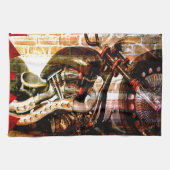 Motorrad-Manie Handtuch (Horizontal)