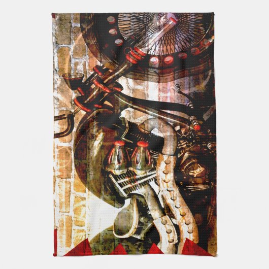 Motorrad-Manie Handtuch (Vertikal)