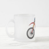 Motorrad Mattglastasse (Links)