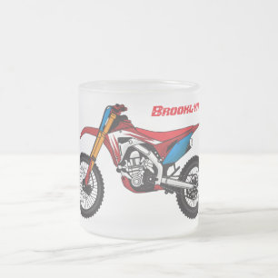 Motorrad Mattglastasse