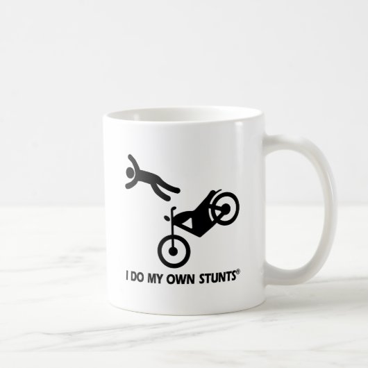 Motorrad meine eigenen Bremsungen Kaffeetasse (Rechts)