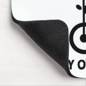 Motorrad meine eigenen Bremsungen Mousepad (Ecke)