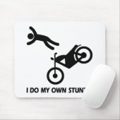 Motorrad meine eigenen Bremsungen Mousepad (Mit Mouse)