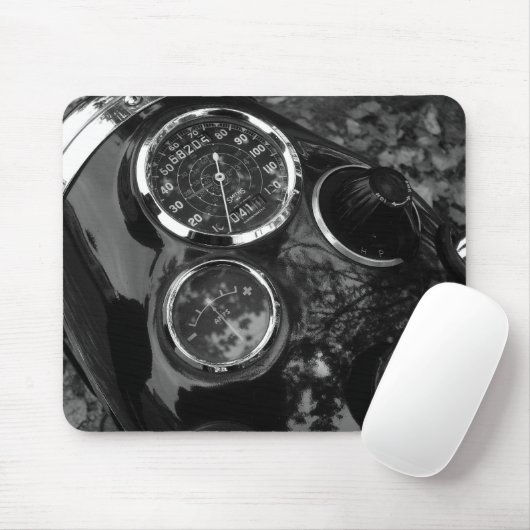 Motorrad-Messgeräte Mousepad (Mit Mouse)