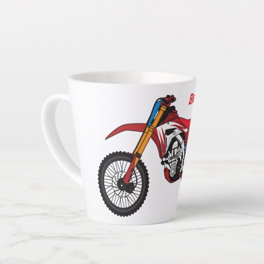 Motorrad Milchtasse (Linke Ecke)