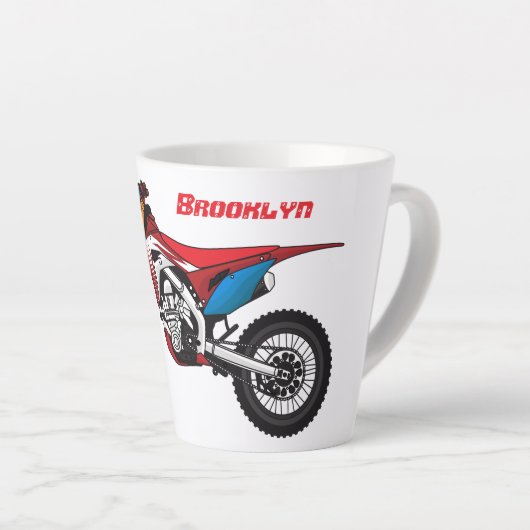 Motorrad Milchtasse (Rechte Ecke)