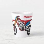 Motorrad Milchtasse (Vorderseite)