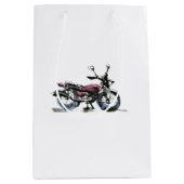 Motorrad Mittlere Geschenktüte (Vorderseite)
