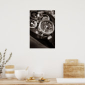 Motorrad Montag Poster (Küche)