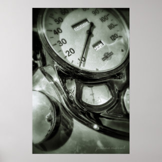 Motorrad Montag Poster