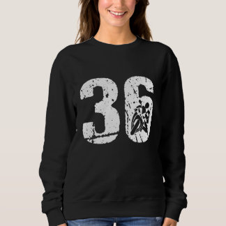 Motorrad Moto 36 Motorradfahrer Sweatshirt