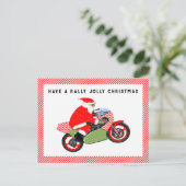 Motorrad Motocross Weihnachten (Stehend Vorderseite)