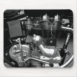 Motorrad-Motor II - Maßgeschneidert Mousepad