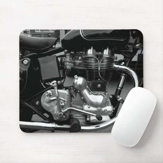Motorrad-Motor II Mousepad (Mit Mouse)