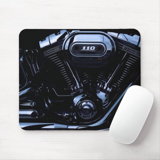 Motorrad-Motor-Mausunterlage Mousepad (Mit Mouse)