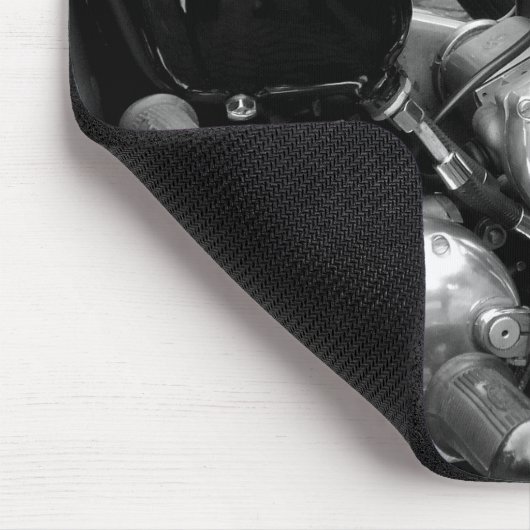 Motorrad-Motor Mousepad (Ecke)