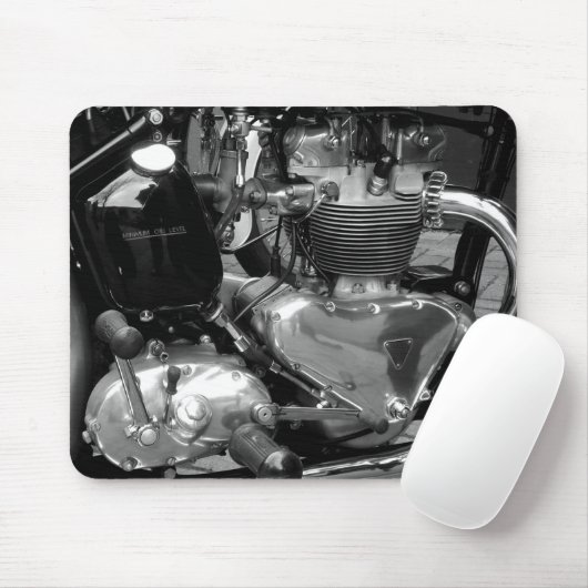 Motorrad-Motor Mousepad (Mit Mouse)
