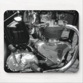 Motorrad-Motor Mousepad (Vorne)