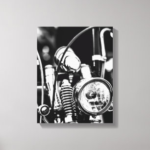 Motorrad Motorbike Biker Fahrt Fahrer Leinwanddruck