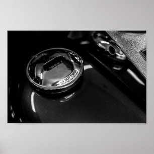 Motorrad Motorrad Fahrrad Poster