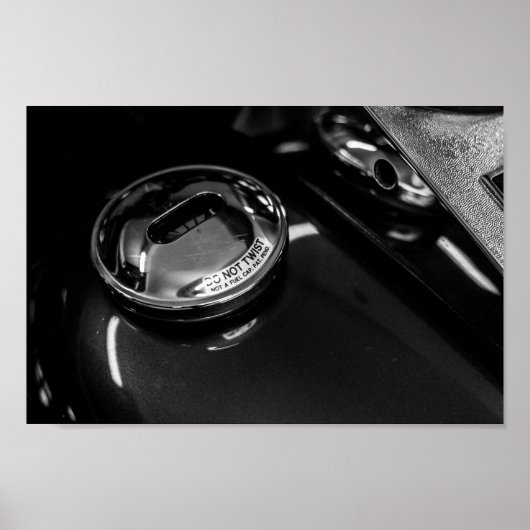 Motorrad Motorrad Fahrrad Poster (Vorne)