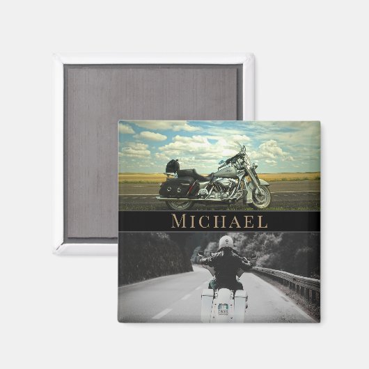 Motorrad-Motorrad Magnet (Vorderseite/Rückseite)