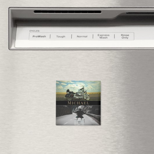 Motorrad-Motorrad Magnet (In Situ (Geschirrspüler))