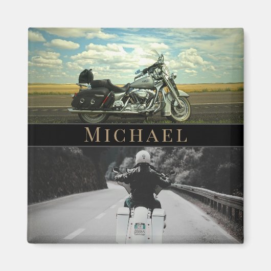 Motorrad-Motorrad Magnet (Vorne)