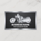Motorrad-Motorrad-Mechanismus für Kohlenstofffaser Visitenkarte (Vorderseite)
