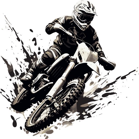 Motorrad Motorrad Motorcross Sport Krawatte