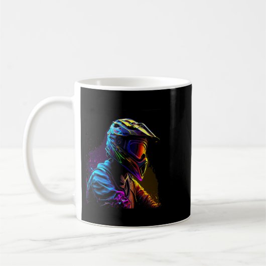 Motorrad-Motorrad-Motorrad-Enduro Kaffeetasse (Links)