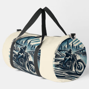 Motorrad Motorrad Motorrad Fahrrad Groß Duffle Bag