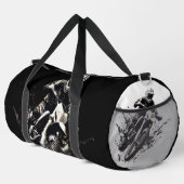 Motorrad Motorrad Motorrad Fahrrad Groß Duffle Bag (Rechte Ecke)