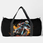 Motorrad Motorrad Motorrad Fahrrad Groß Duffle Bag (Vorderseite)
