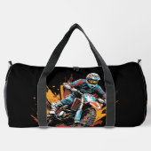 Motorrad Motorrad Motorrad Fahrrad Groß Duffle Bag (Rückseite)