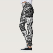 Motorrad Motorrad Radfahrer Reiten Lifestyle Leggings (Links)