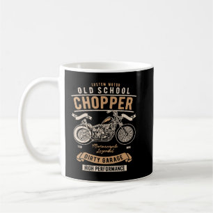 Motorrad Motorrad Retro Vintage Alte Schule Kaffeetasse