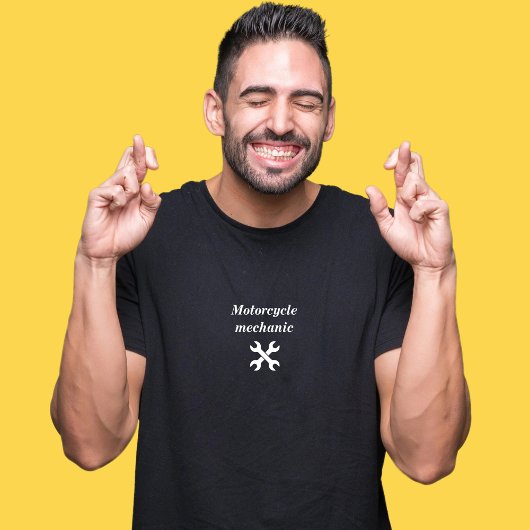 Motorrad-Motorrad-T - Shirt