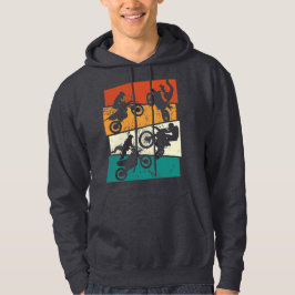 Motorrad-Motorrad "Vintag Off Road Enduro" Hoodie