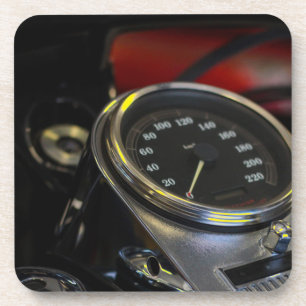 Motorrad Motorradfahrer Biker Fahrer Getränkeuntersetzer