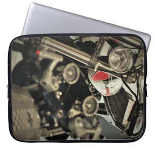 Motorrad Motorradfahrer Biker Laptop Hülle Laptopschutzhülle