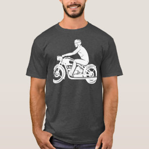 Motorrad Motorradfahrer Chopper Rennfahrer Bike Re T-Shirt