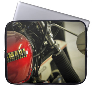 Motorrad Motorradfahrer Laptop Hülle Laptopschutzhülle