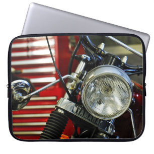 Motorrad Motorradfahrer Laptop Hülle Laptopschutzhülle