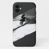 Motorrad-Motorradfahrer-Springdunen Case-Mate iPhone Hülle (Rückseite)