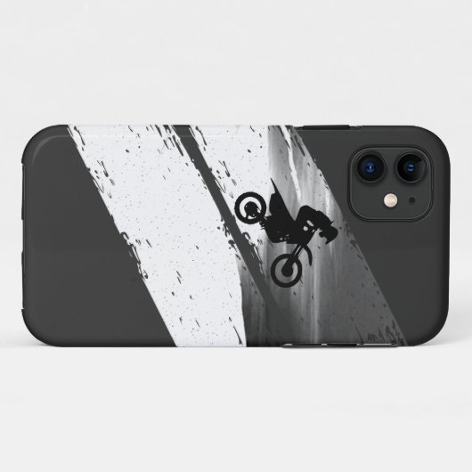 Motorrad-Motorradfahrer-Springdunen Case-Mate iPhone Hülle (Rückseite (Horizontal))