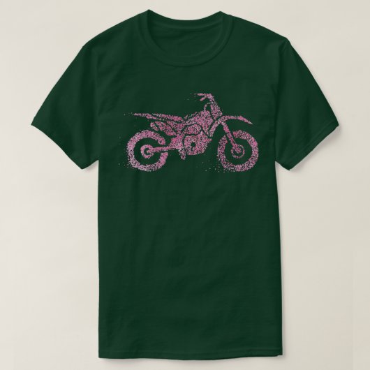 Motorrad Motorradfahrerin Frau T-Shirt (Design vorne)